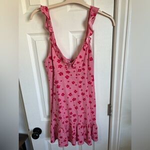 Zara pink cotton dress